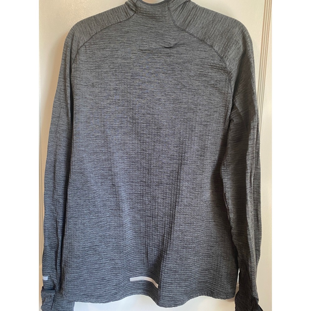 Nike Dri-FIT Element Half-Zip Running Top Grey Heather 683906-011 Mens Large - Picture 2 of 7